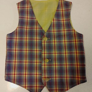 Vintage Lined Child&#39;s Vest