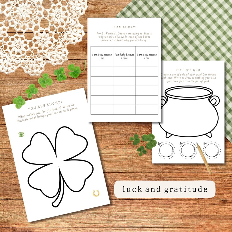 St. Patrick’s Day Unit Study PDF, Homeschool Preschool Activities ...