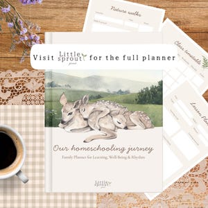 Homeschool Daily Checklist & Weekly Schedule: Printable Planner (Instant Download) image 5