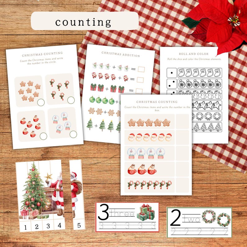 Christmas Unit Study | Printable Homeschool Morning Basket | Montessori ...