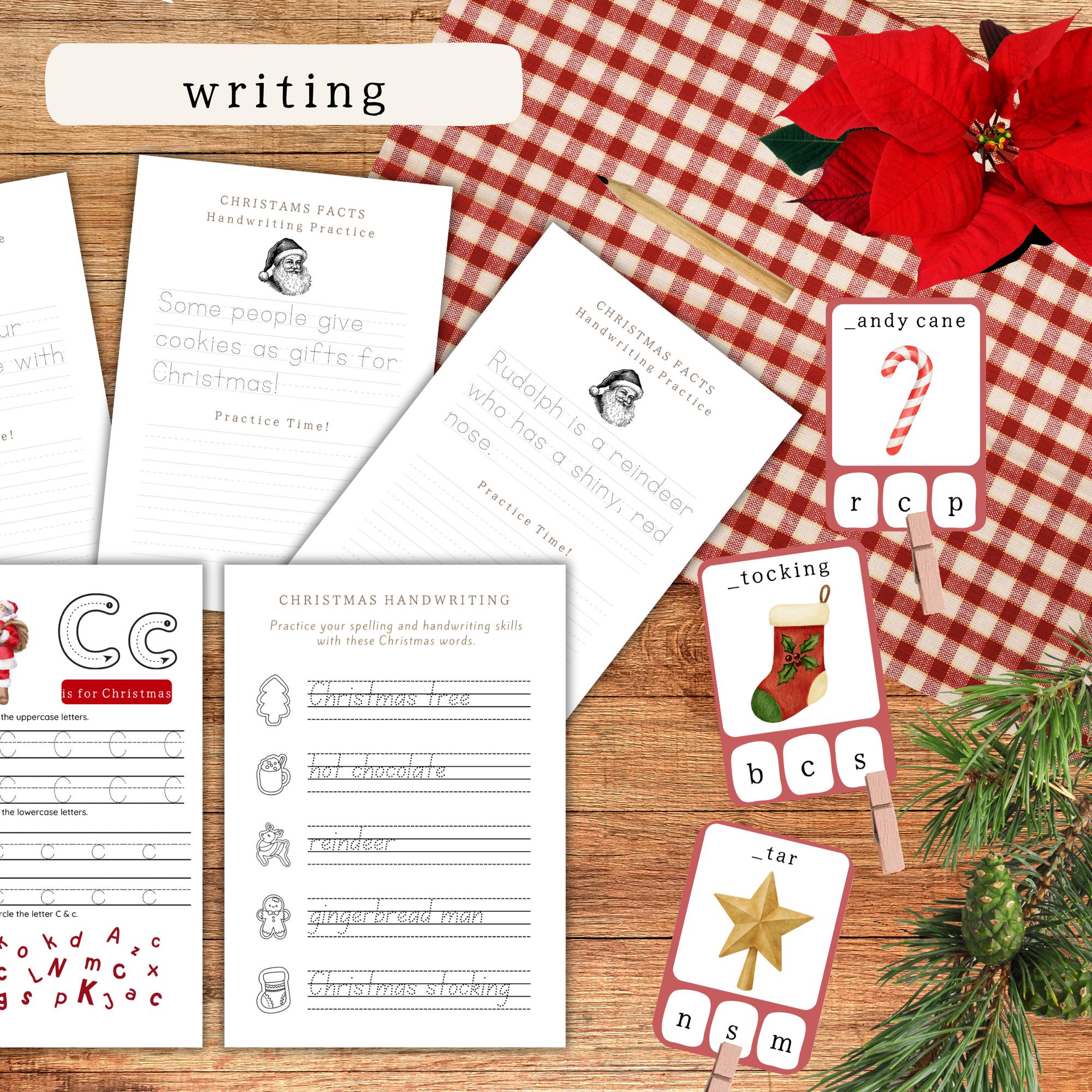 Christmas Unit Study | Printable Homeschool Morning Basket | Montessori ...