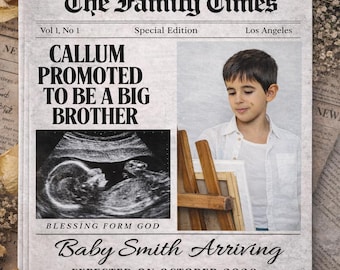 Big Brother Newspaper Pregnancy Announcement Digital Promoted to Big Brother Baby Number Two On The Way