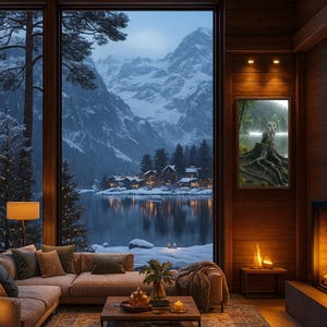 Great Grey Owl - Canvas