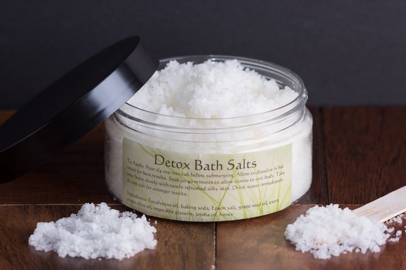 Aromatherapy, Bath Soak, Bath Salts, Foot Detox, Detox Bath Salts Etsy