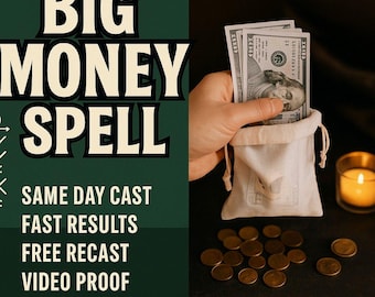 POWERFUL MONEY WISH Spell | money spell | wish spell | wealth magnet | prosperity charm | abundance  | cash attraction | financial blessing