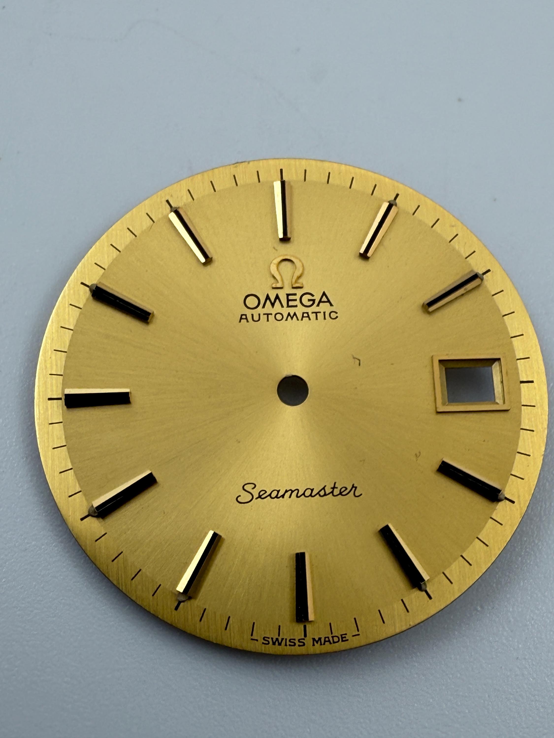 Omega Seamaster Automatic Gold Dial 29.5 Mm for Cal. 1012  display picture 3