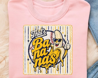 Isso é uma banana! PNG, design engraçado de banana, estampa fofa com trocadilho de fruta, camiseta com humor de verão, download de sublimação de banana retrô