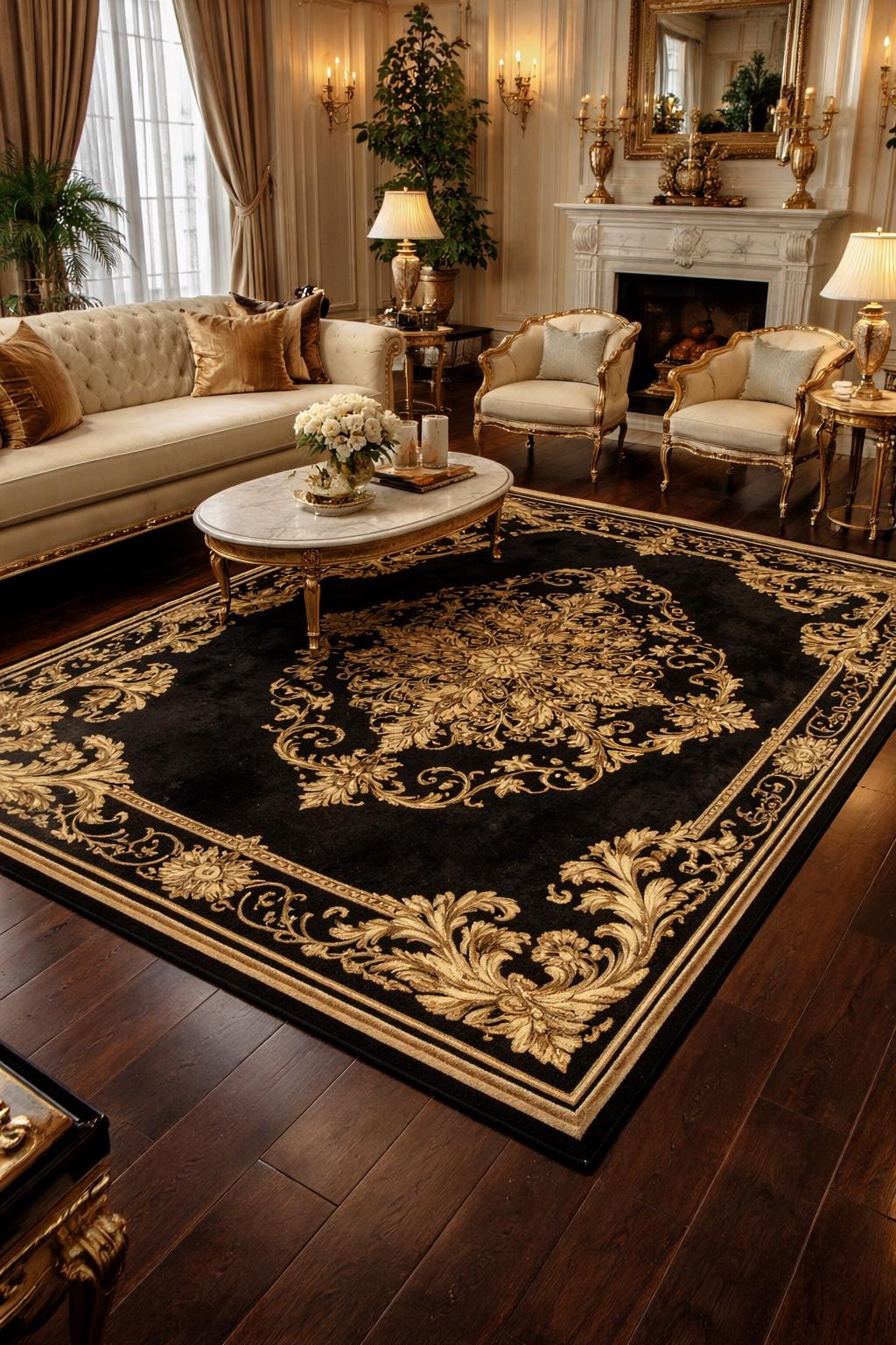 Richa Trading luxury rug craftsmanship