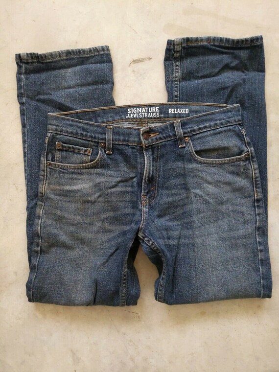 Mens levi clearance strauss signature jeans
