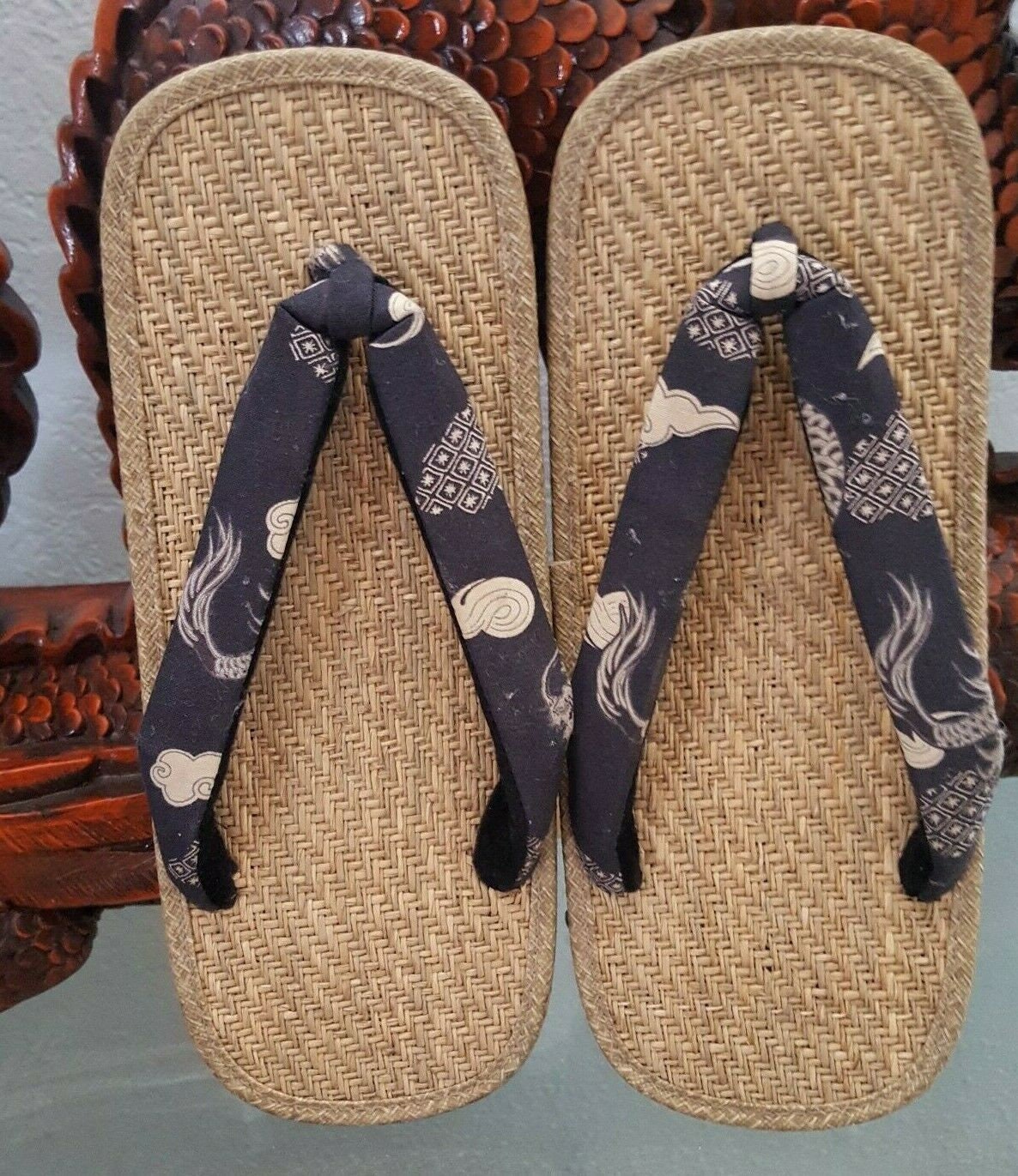 Traditional Japanese Flip Flops Thongs Sandals Yamato Kobo Etsy
