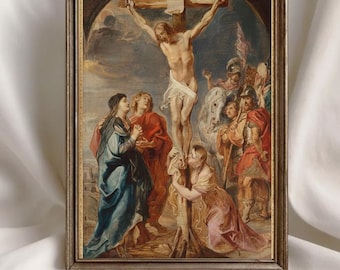 Conjunto de arte mural vintage de galería: láminas renacentistas y barrocas (descarga digital)