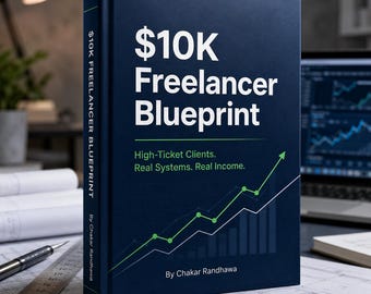Freelance Guide | Side Hustle Success In 2026 | Passive Income Make Money Online Digital Business Strategy Blueprint Course PDF eBook
