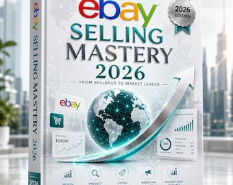 eBay Selling Mastery 2026 Business Handbook | Step-By-Step Roadmap For Beginners | E-commerce PDF Guide Ebook