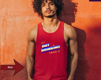 Summer Vibes, Day Drinking in Barbados Tank Top - Unisex