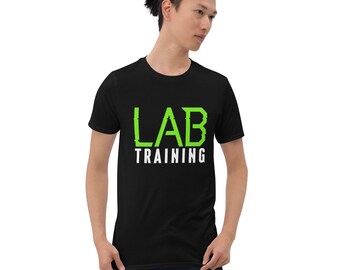 LAB Training -Gym Strength Training Workout, Muscle Building T-Shirt Fitness Gym Tee, Bodybuilding Shirt, Workout Motivation Top