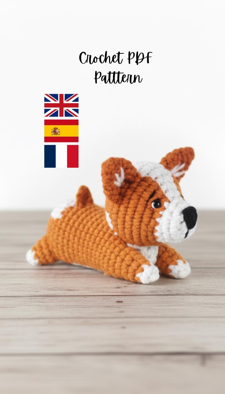 Easy Corgi Puppy Plush Pattern
