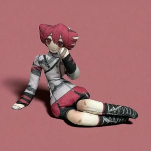 Kasane Teto Plush Doll | Anime Cosplay Stuffed Figure | Cute Room Decor & Gift for Vocaloid Fans