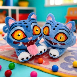 Kpop Demon Hunters Tiger Plush Pillow – Derby Tiger Plush - Saja Boys Baby Abby Jinu Rumi Mira Zoey Kpop Demon Hunter