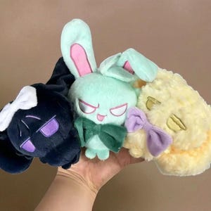 Alien Stage 10cm Plush Cosplay Pendant | Anime Fan Gift | Rabbit Doll Keychain