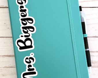 Personalized Notebook/Journal for Teachers, Teens, Work Gift for Christmas, Birthdays, Wedding, Anniversary