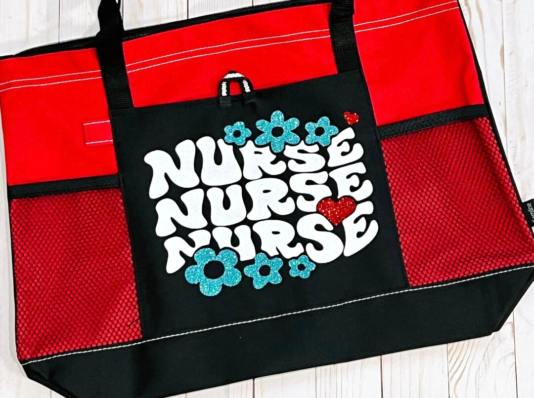 Nurse Tote Bag Nurse Work Bag Nurse Lunch Bag Great for Etsy