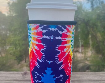 Reusable Neoprene Iced Coffee Cup Sleeve – Insulated Drink Holder For Cold Beverages - View #2