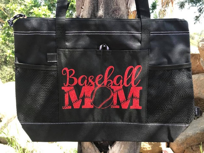 Baseball Mom Life Tote Bag for Baseball Moms Softball Moms Etsy