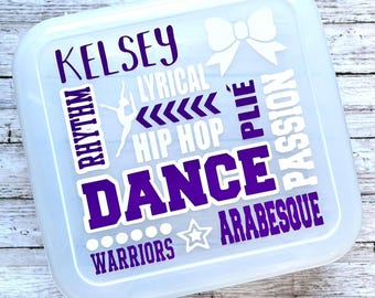 Dance Bow Box - Great for keeping dance bows perfect! Dance comps, big sister/little sister gifts, Dance, Dance Bows