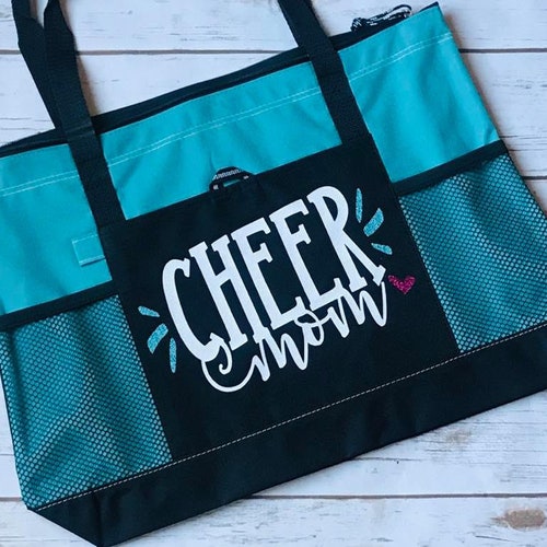 Cheer Mom Tote Bag Perfect for Cheer Moms Cheer Comps Etsy