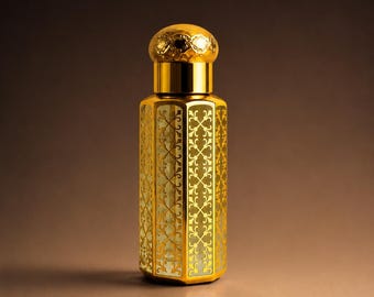 Aceite perfumado Woody Smoke Attar – Perfume en aceite con aroma a cuero ahumado / Amaderado oscuro / Fragancia unisex de larga duración sin alcohol