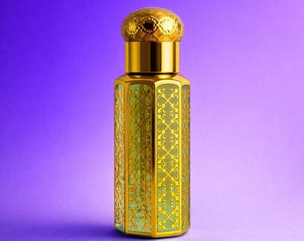 Violet Oud Attar – Aceite de perfume floral de oud / Suave lavanda frutal / Larga duración / Sin alcohol / Unisex