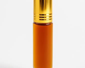 Attar Kala Bhoot / Aceite de perfume de ámbar oscuro místico / Fragancia unisex natural de larga duración sin alcohol