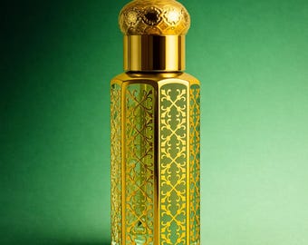 Vetiver (Khus) Attar | Ren naturlig jordig parfymolja | Alkoholfri långvarig unisexdoft