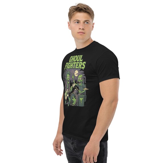 グール・ファイターズTシャツ：面白いゾンビバンドのパロディ、フー