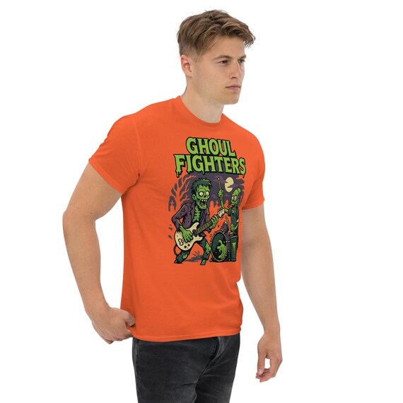 グール・ファイターズTシャツ：面白いゾンビバンドのパロディ、フー