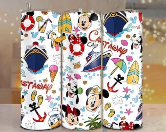 Diseño de sublimación para vasos térmicos Parks (PNG) / 20 oz, 30 oz, recto/cónico, vacaciones mágicas