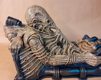 エンジニア – 21インチ 手描きスタチュー | プロメテウス風エイリアン