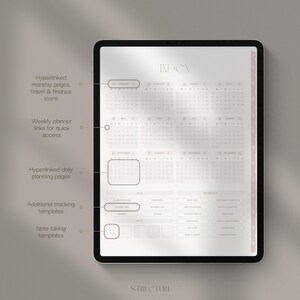 2026 Busy Mom Planner | Goodnotes, Notability compatible | daily, weekly and monthly planner image 3
