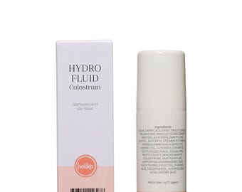 Facial fluid for sensitive skin