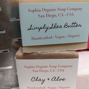 Handcrafted Organic Soap Bar Choose Scent Large 4 ounce bar Artisan Soap Bar Gift Handmade image 6