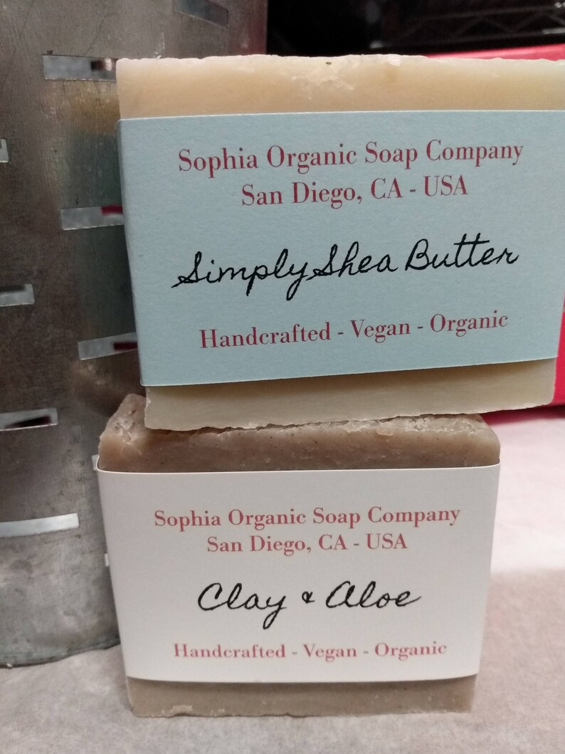 Handcrafted Organic Soap Bar Choose Scent Large 4 ounce bar Artisan Soap Bar Gift Handmade image 6