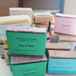 Handcrafted Soap - Assorted Pack - 10 Bars Full Size Bars - Bulk Lot Sale--Free USA Shipping
