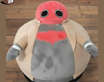 Jason Todd Red Hood Plush Toy, Jason Todd Inspired Doll, DC Superhero Fan Gift, Soft Stuffed Collectible, Comic Anime Plush, 12cm 20cm