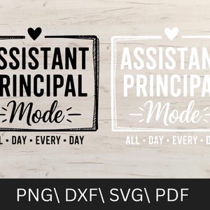 Subdirector SVG PNG, Espíritu de regreso a la escuela, Administración, Consejero, Maestro, Agradecimiento a la vida, Camiseta, Diseño digital, Descarga instantánea