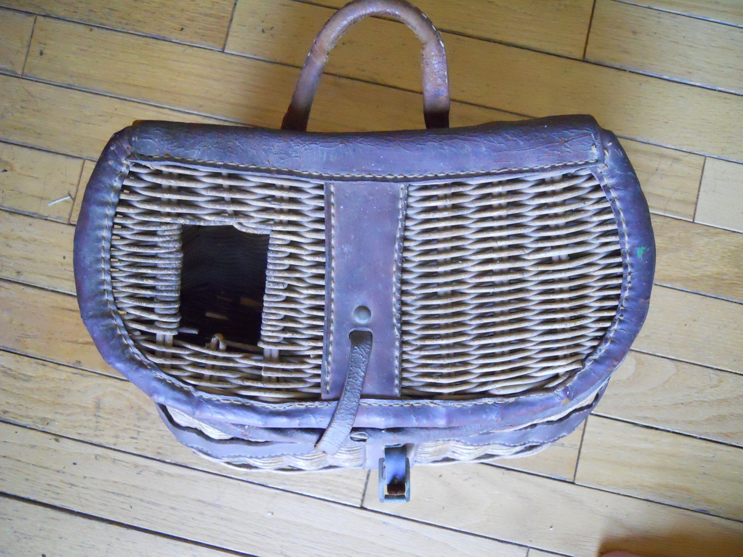SALE Antique Fly Fishing Creel Basket Etsy