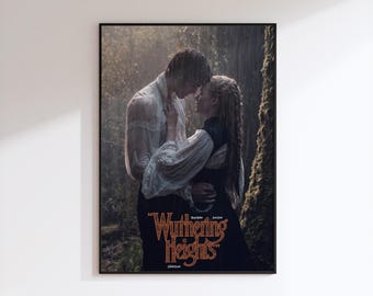 Wuthering Heights 2026 - Alternative Movie Poster - Dark Romance Fan Art - DIGITAL DOWNLOAD