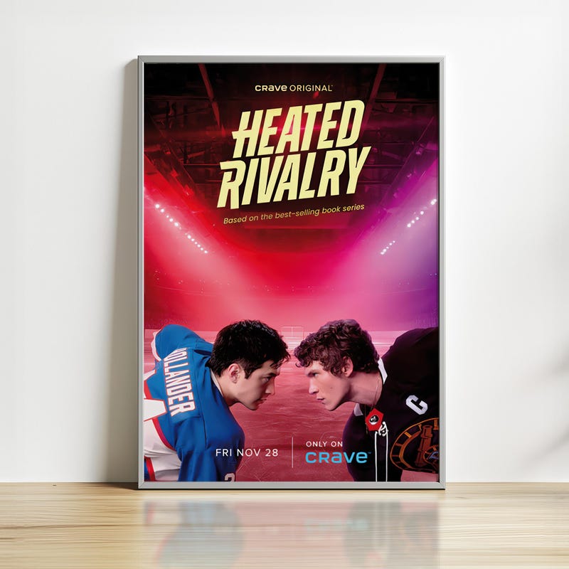 Code Rivalry Poster Heated Rivalry Tv Poster - Etsy
