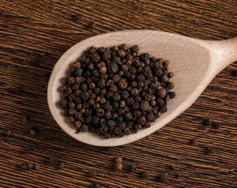 Schwarzer Pfeffer Piper nigrum Piper Nigrum getrocknete Samen für die Gartenarbeit