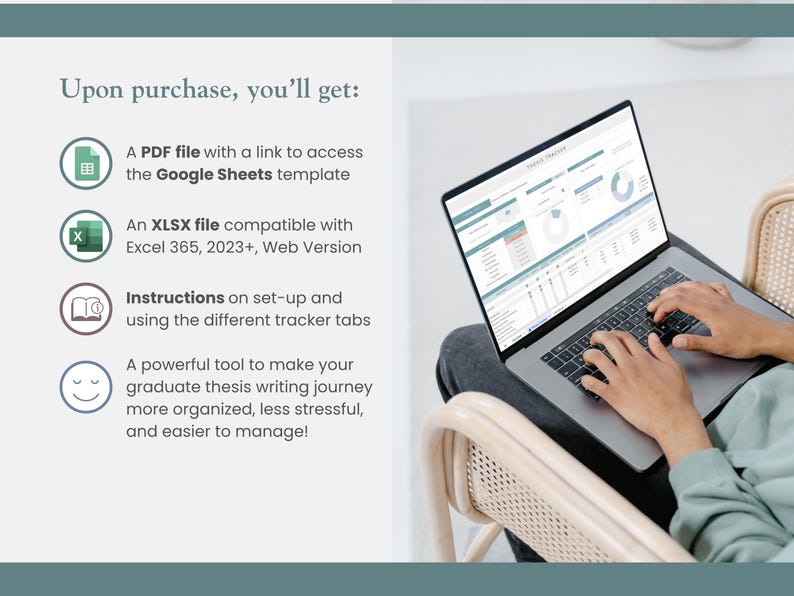 google sheets dissertation planner, excel dissertation planner, instructions, organize masters thesis writing