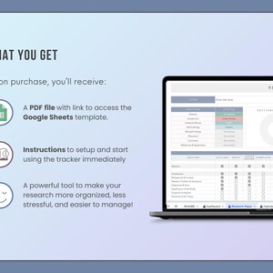 what you get description for digital student research planner
